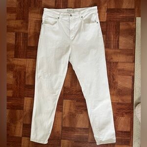 Abercrombie & Fitch White Skinny Jeans